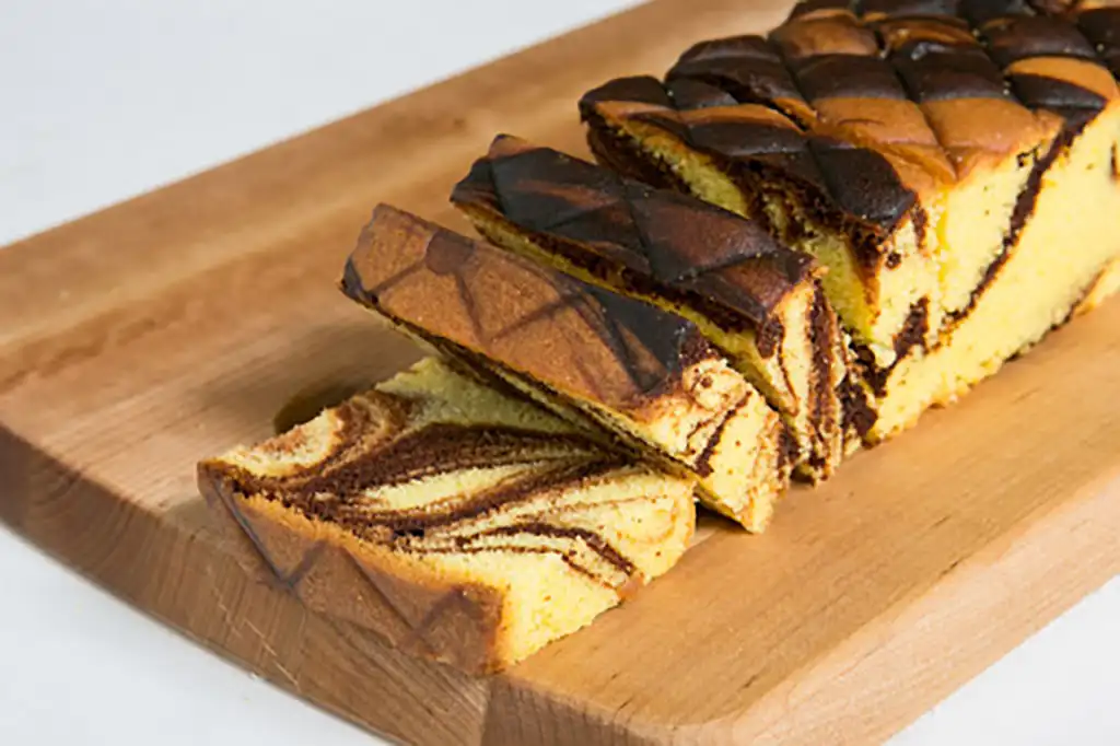 resep marble butter cake