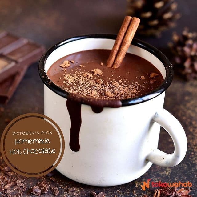 hot dark chocolate