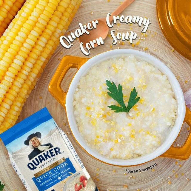 quaker creamy corn soup