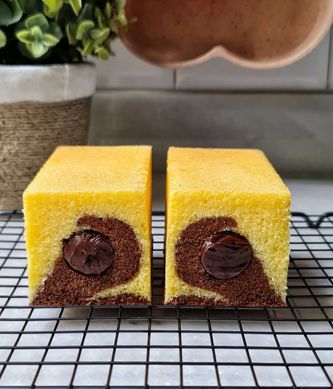 Resep Marble Butter Cake Nutella