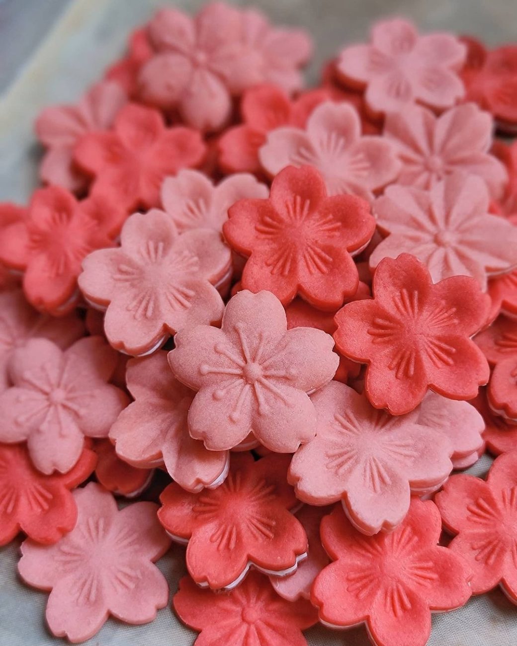 Resep Sakura Cut Out Cookies