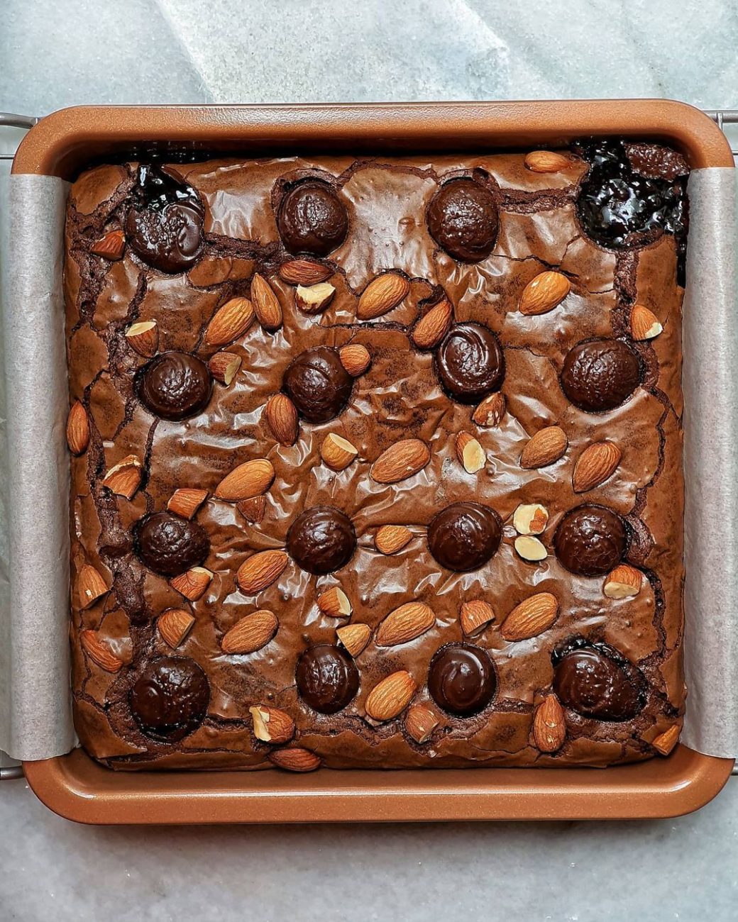 Resep Brownies Almond