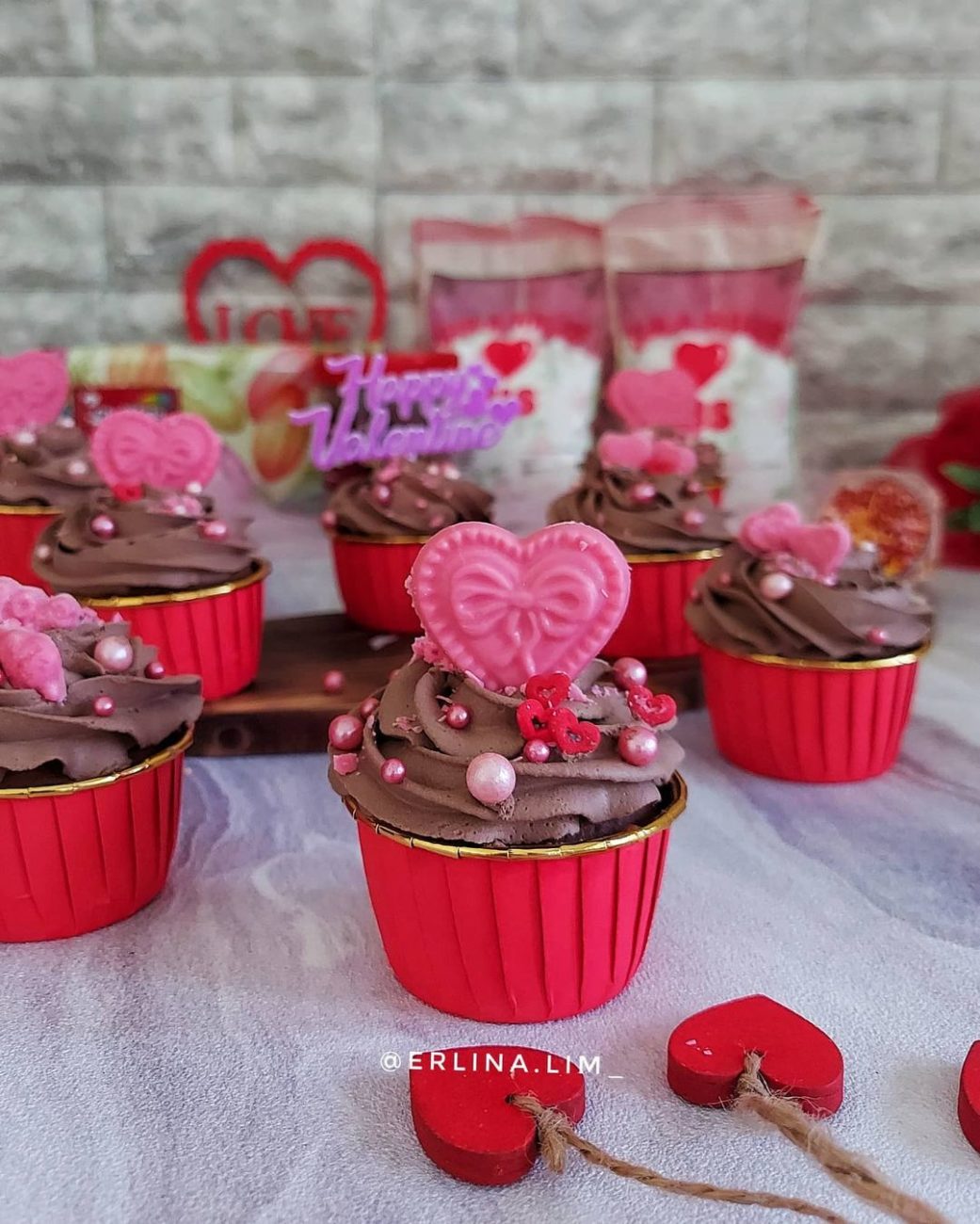 Resep Cupcake Valentine
