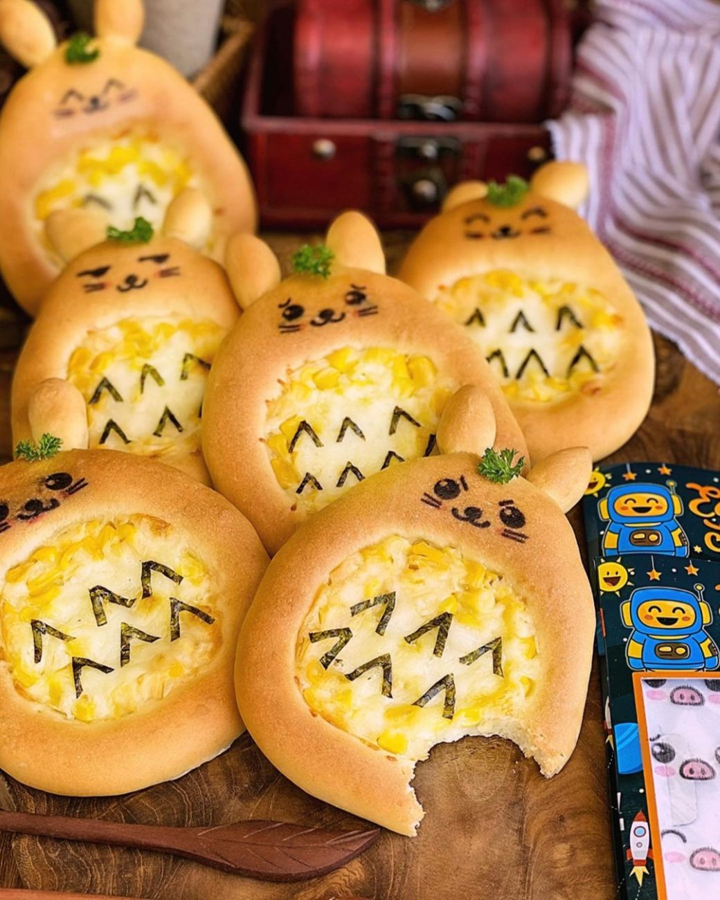 Resep Roti Jagung Totoro