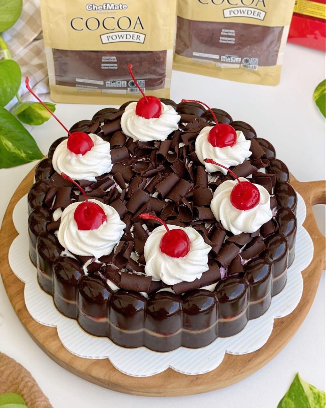 Resep Chocolate Black Forest Pudding