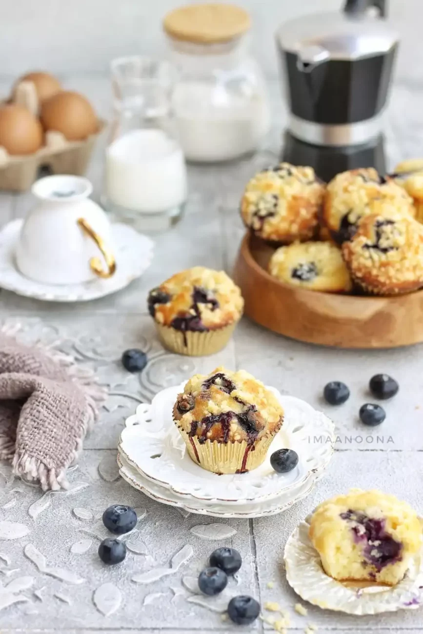 Resep Muffin Blueberry